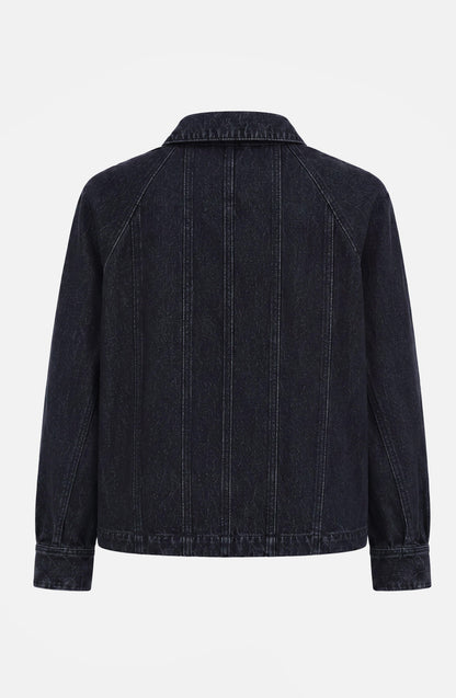 Denim Ribbon Jacket