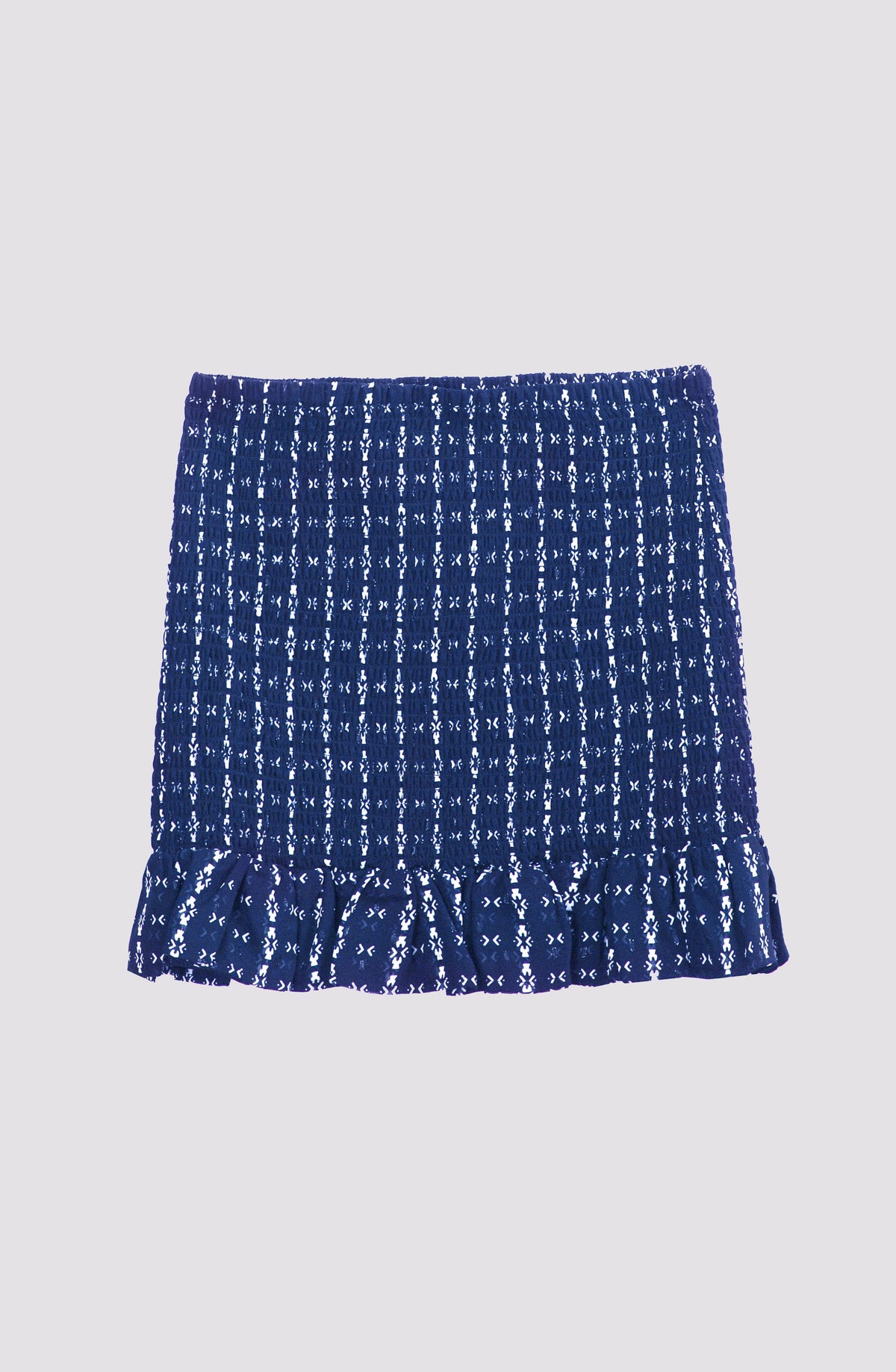 Blue Panal Skirt