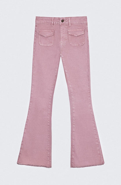 Pantalón Flare Pocket Pink