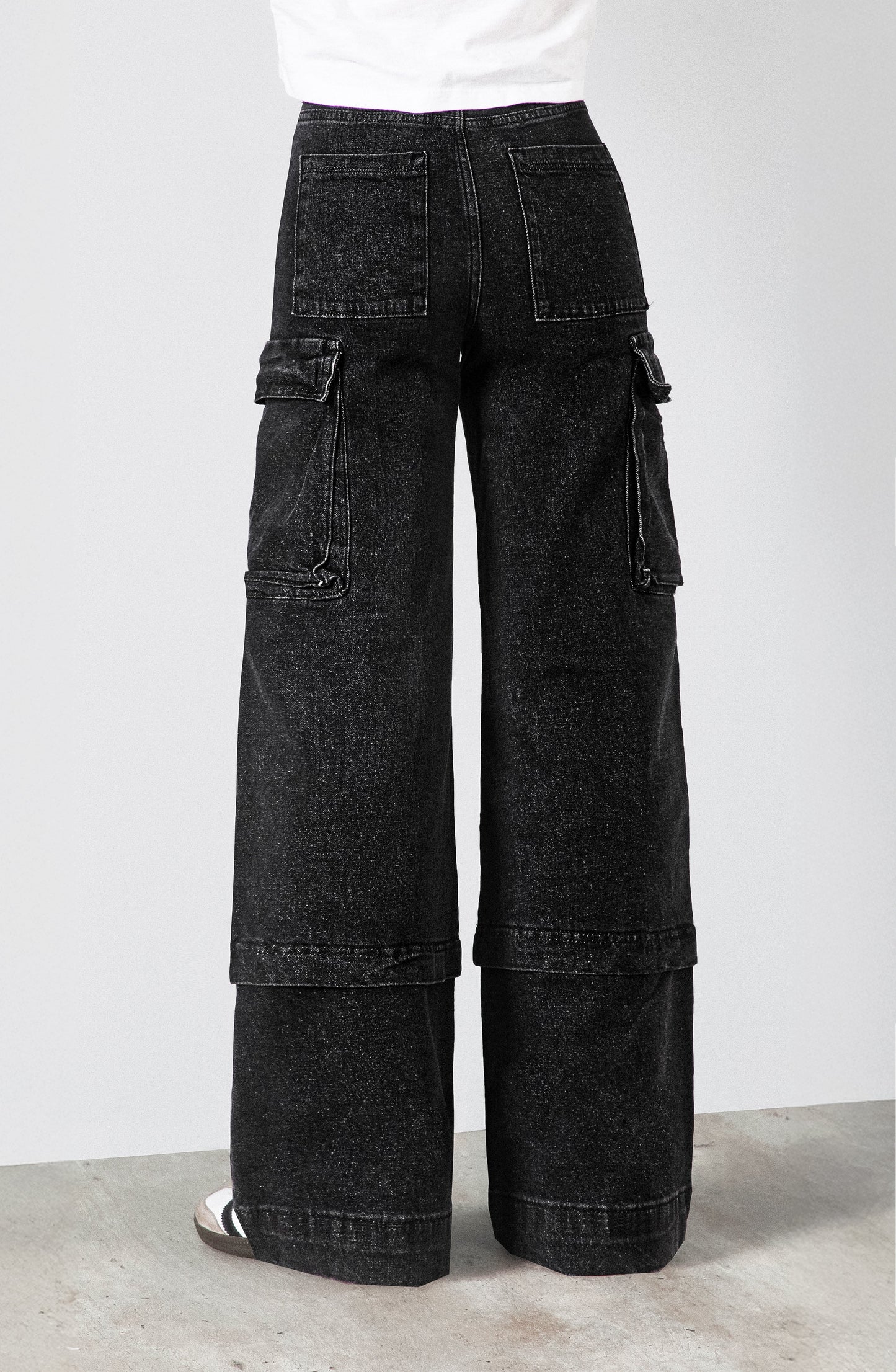Pantalón Cargo Black