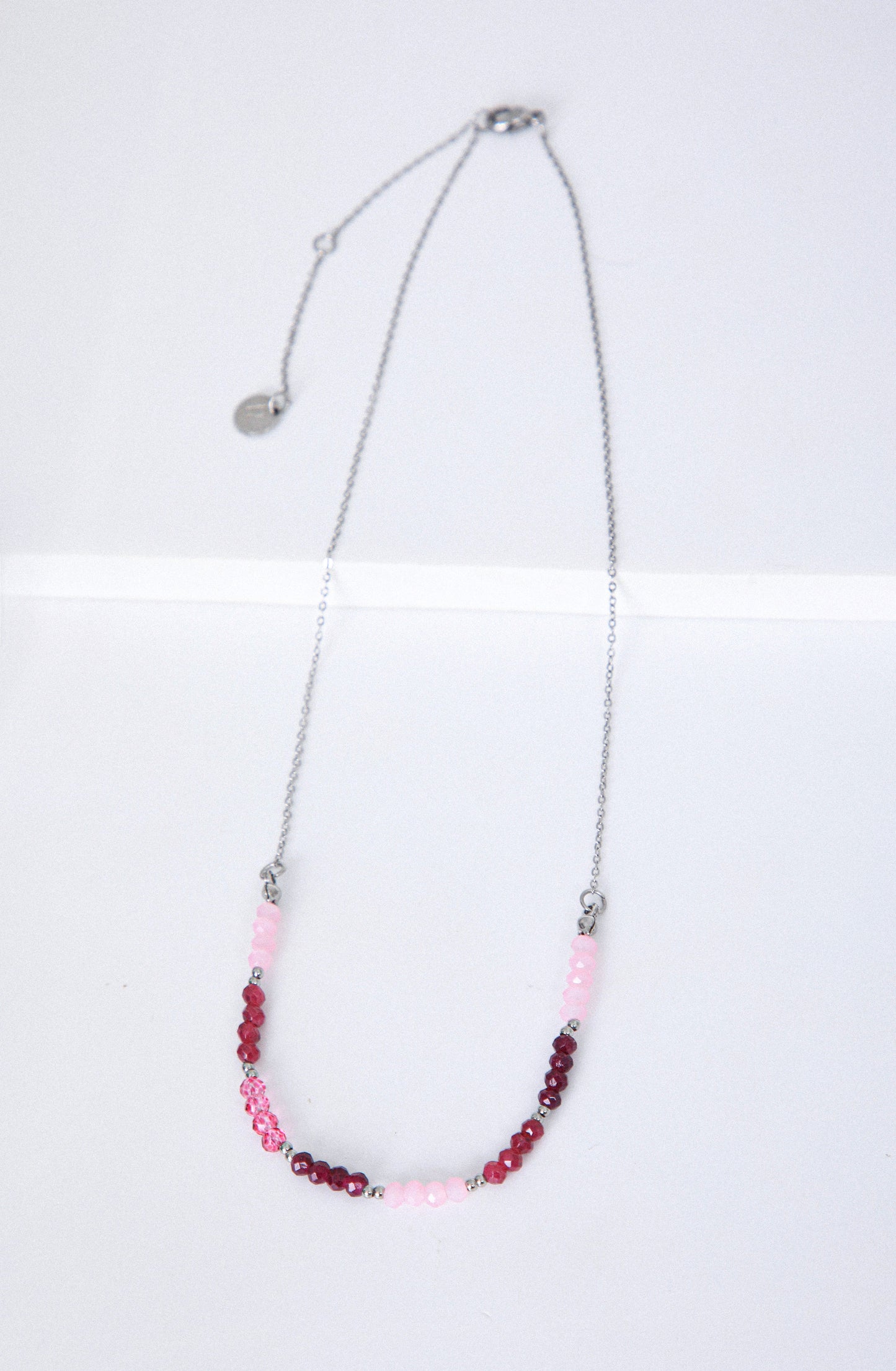 Collar Mostacillas Silver