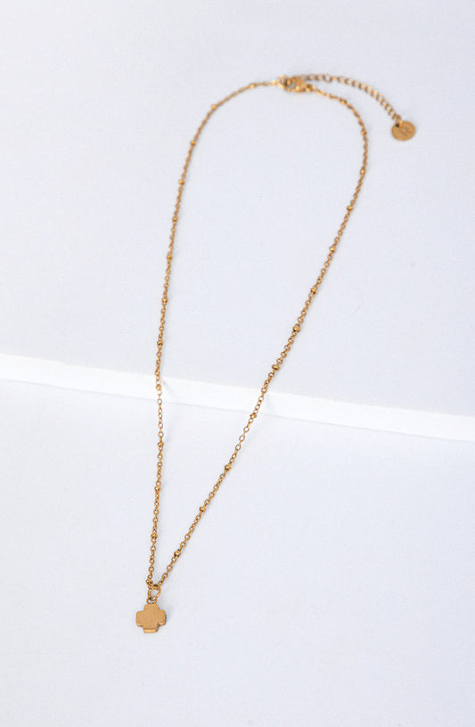 Collar Mini Cruz Gold