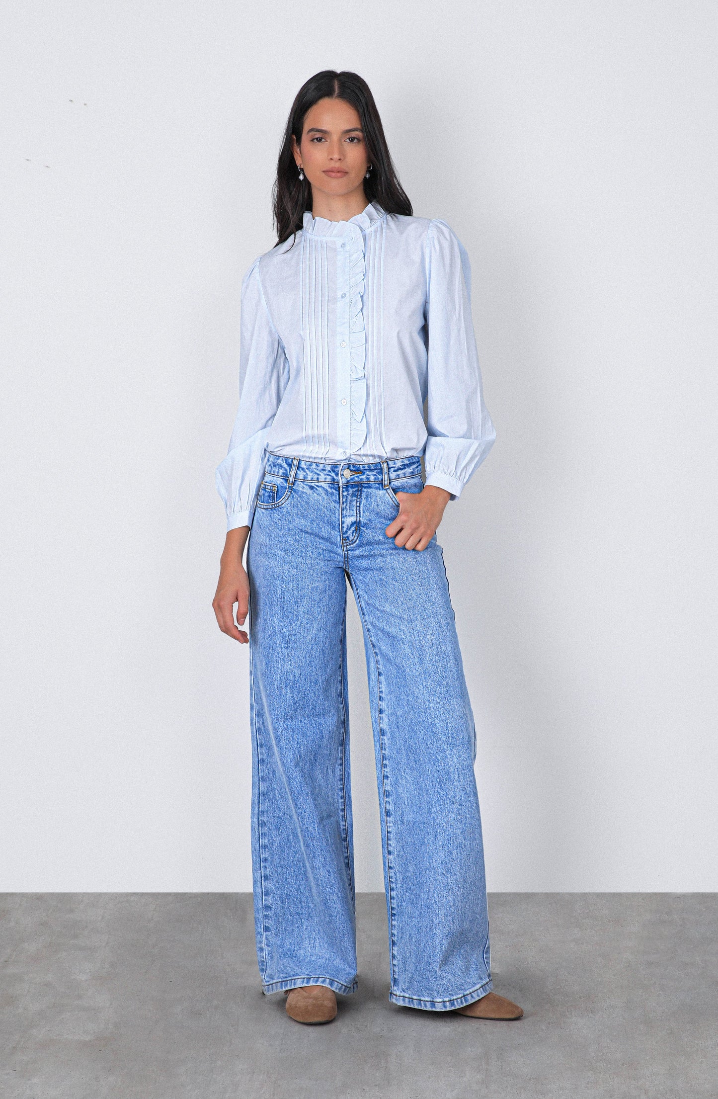 Pantalón Estrella Brillos Blue