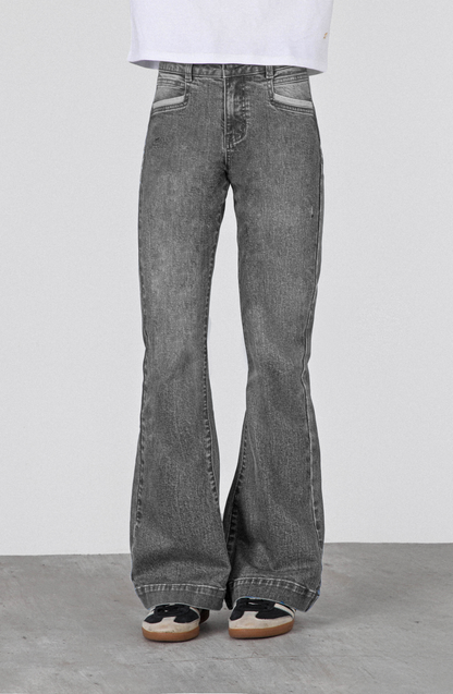 Pantalón Pocket Flare Black