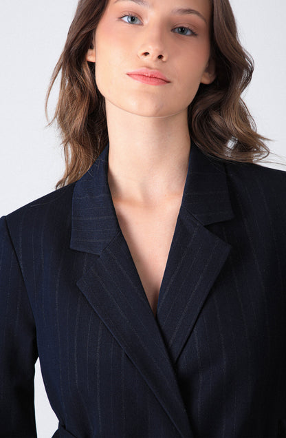 Conjunto Líneas Lurex Navy
