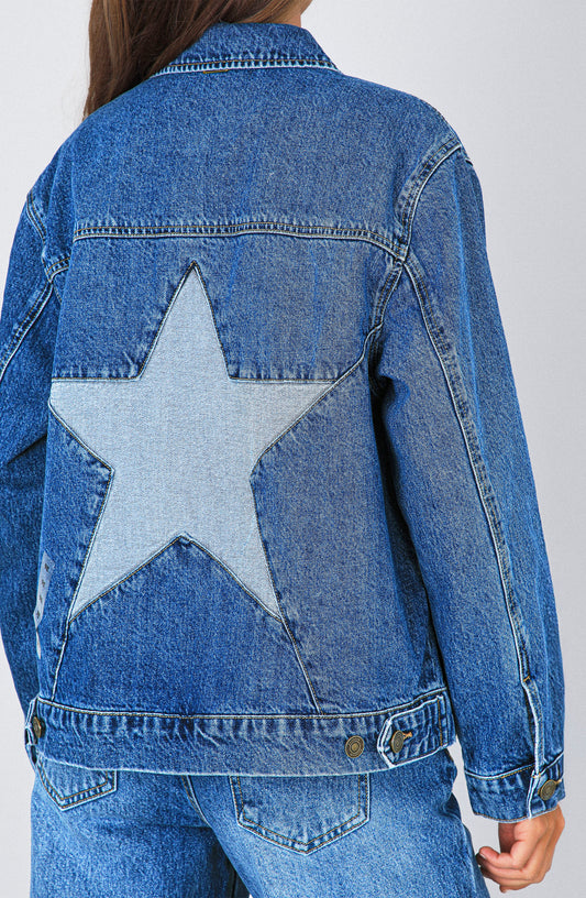 Conjunto Denim Estrella Blue