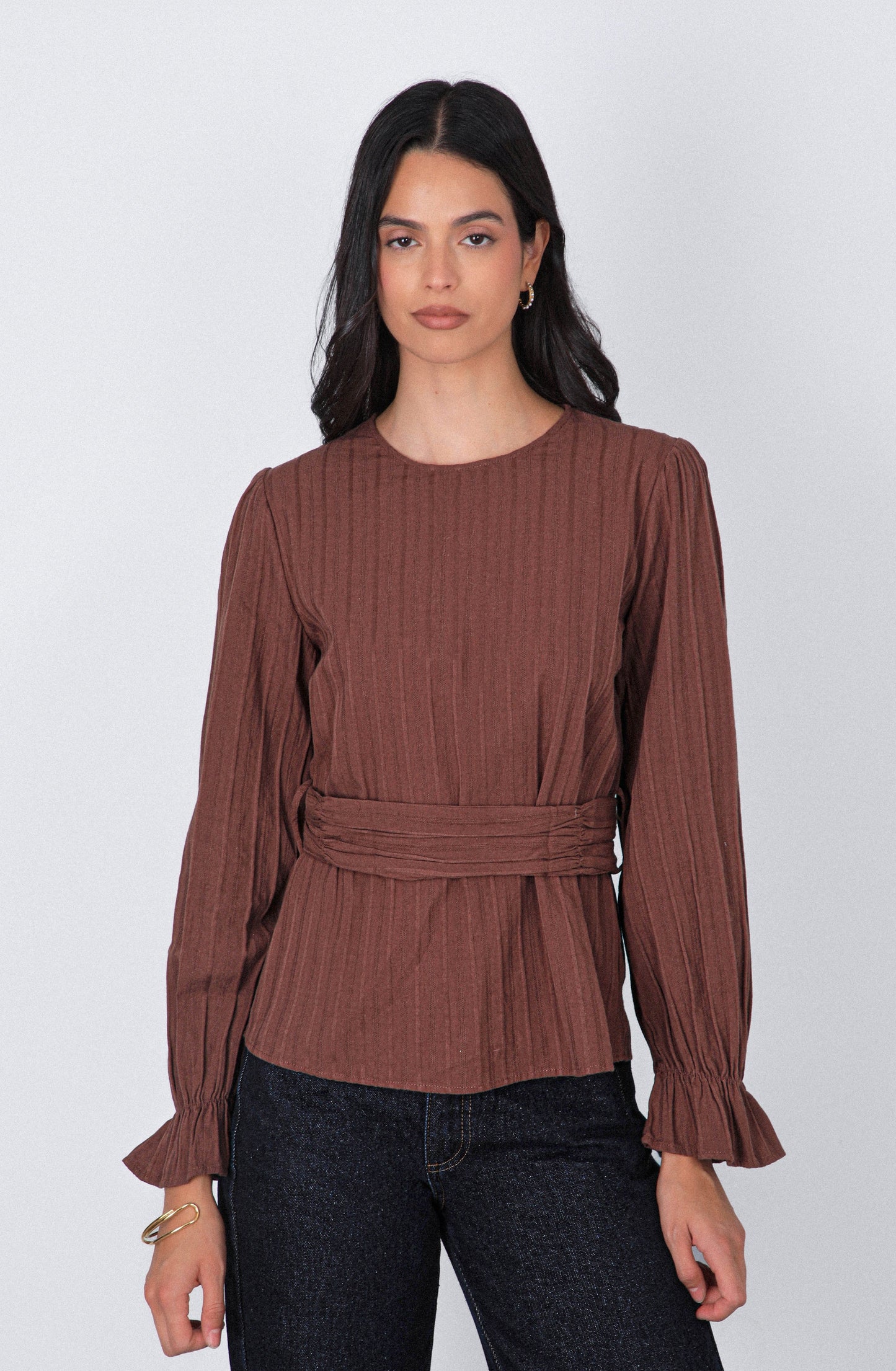Blusa Cinta Brown