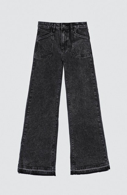 Pantalón Wide Leg Whistler Black