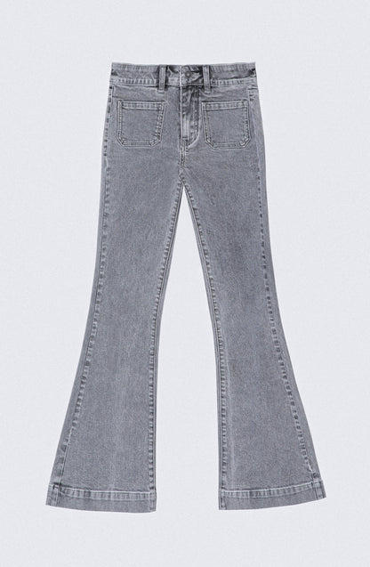 Pantalón Flare Grey R