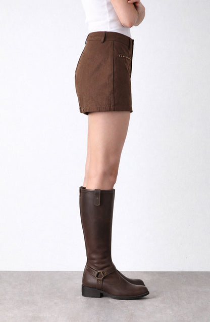 Short Tachas Brown