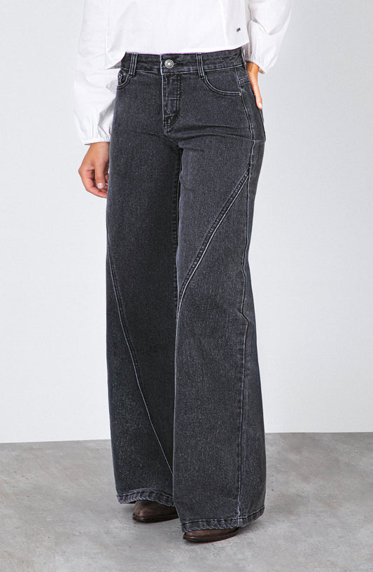 Pantalón Corte Pierna Black