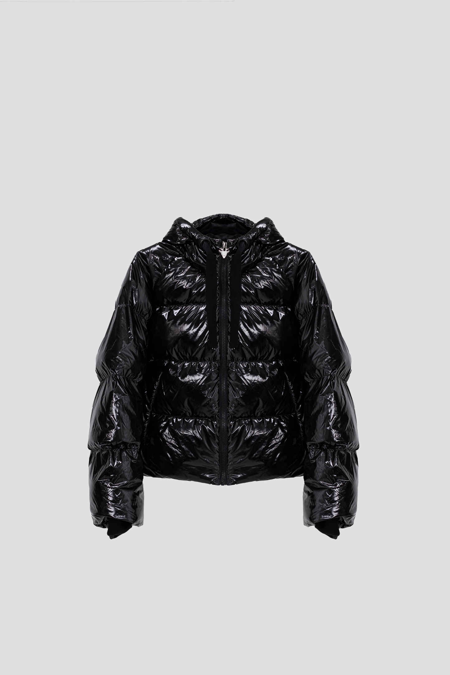 Puffer Metalizada Black