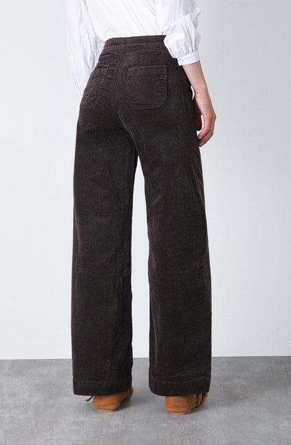 Conjunto Cotelé Botones Brown