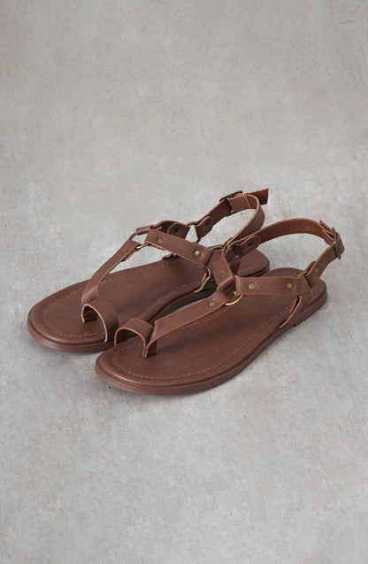 Sandalia Hebillas Brown
