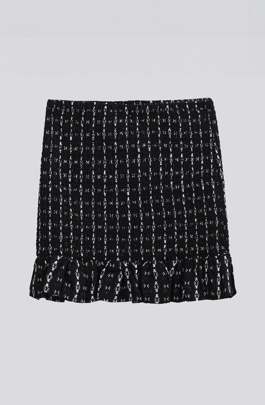 Falda Panal Black