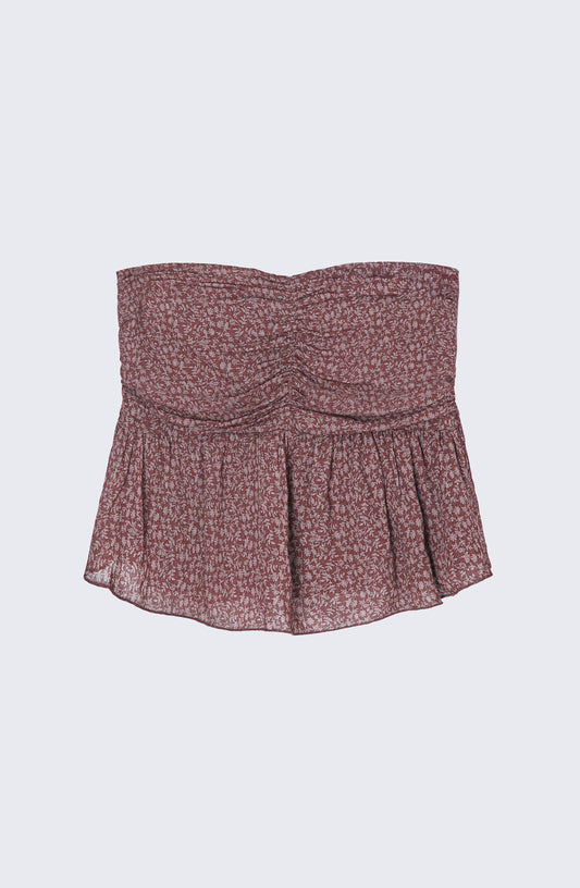 Top Lurex Print