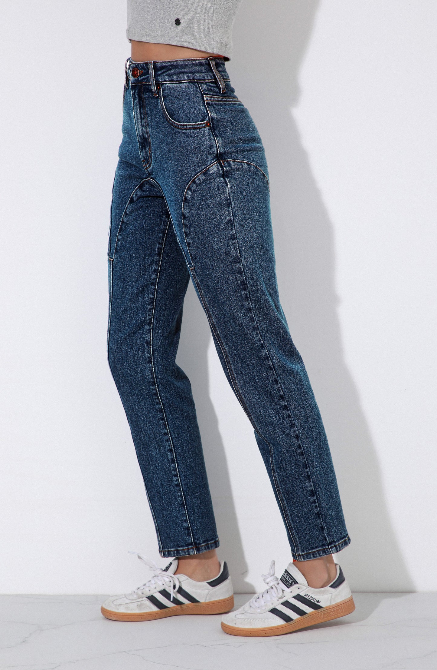 Pants Cuts Blue