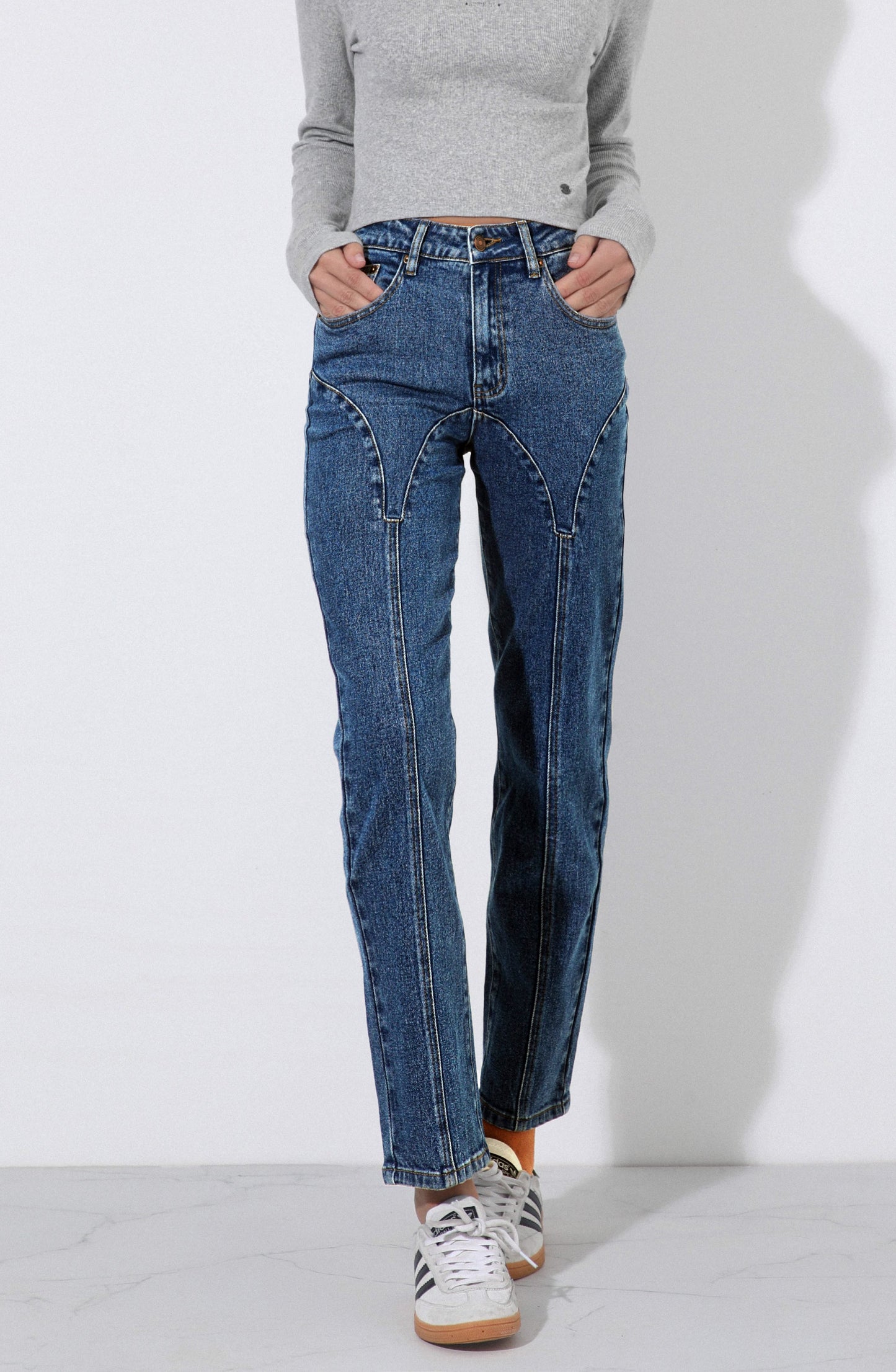Pants Cuts Blue